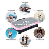 Vibration Plate Fitness Platform with Handles -  - Nushape