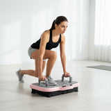 Vibration Plate Fitness Platform with Handles -  - Nushape